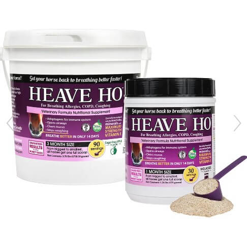 Heave Ho Horse Supplement for Coughing