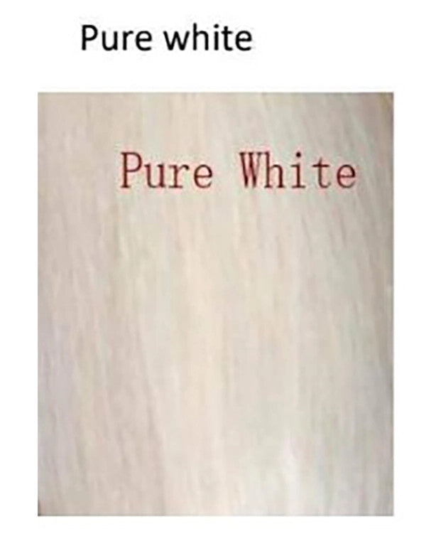 Talisman Tails Horse Tail Extension Pure White