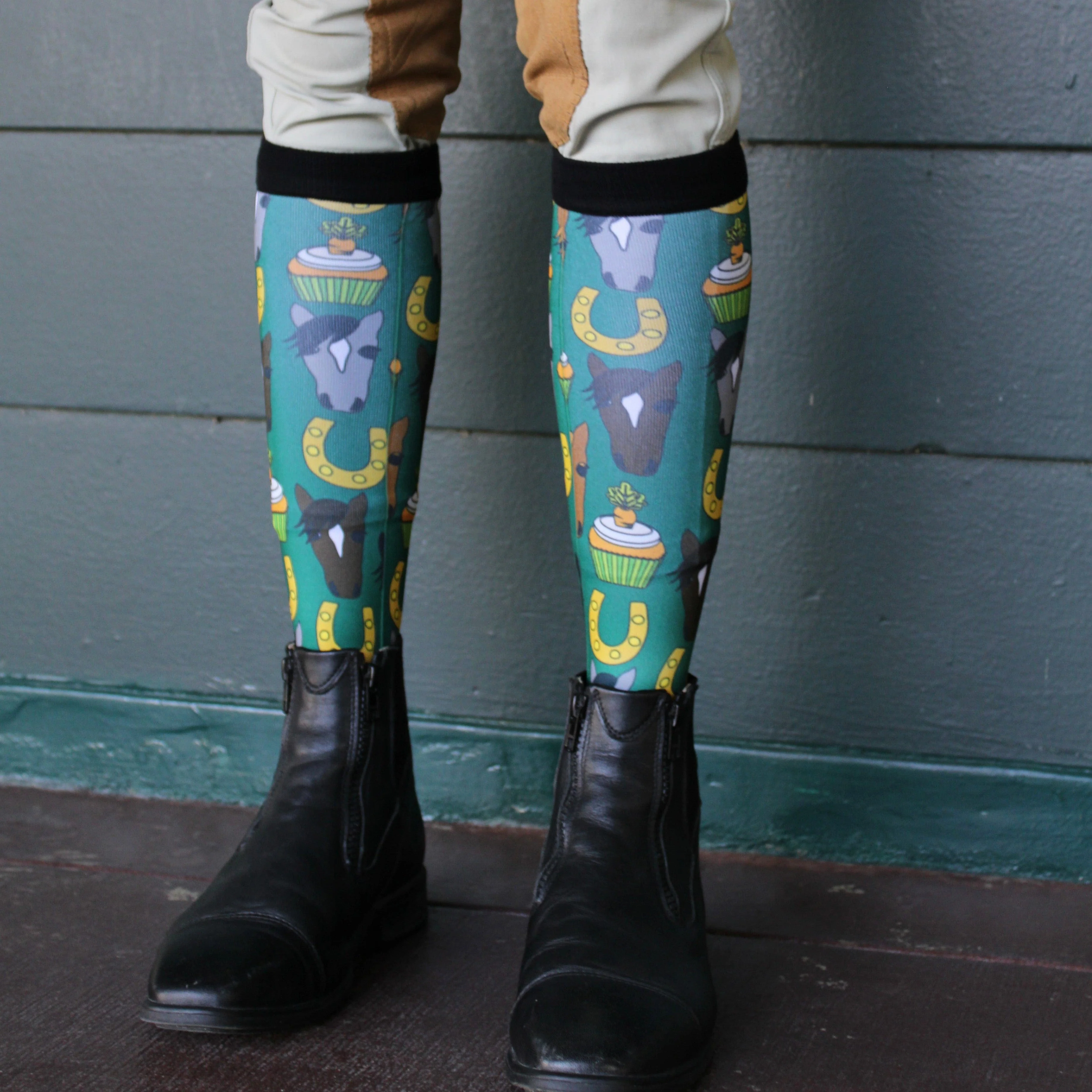 Dreamers & Schemers CARROT CAKE Pair & A Spare Boot Socks