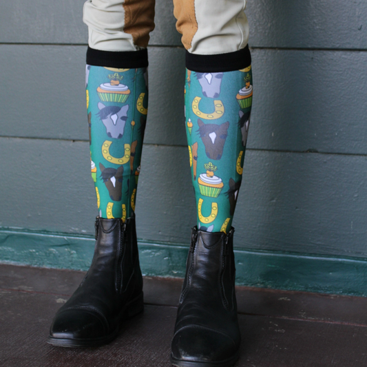 Dreamers & Schemers CARROT CAKE Pair & A Spare Boot Socks