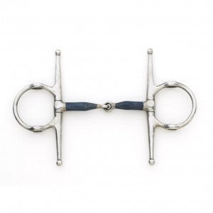 Centaur® Blue Steel Full Cheek Gag Bit