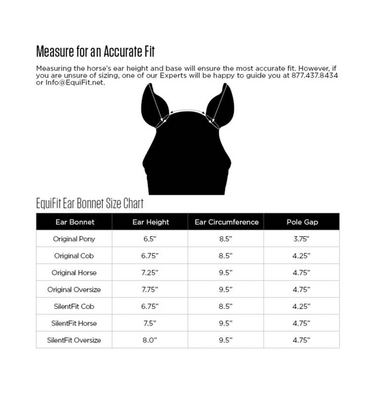 Equifit Custom Silent Ear Bonnet - Double Trim Gold